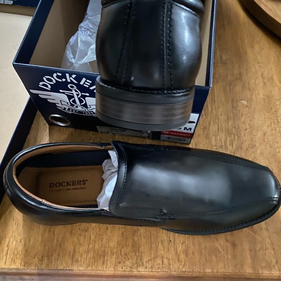 Mens Dockers 10.5 Black Greer Dress shoes - Picture 12 of 14